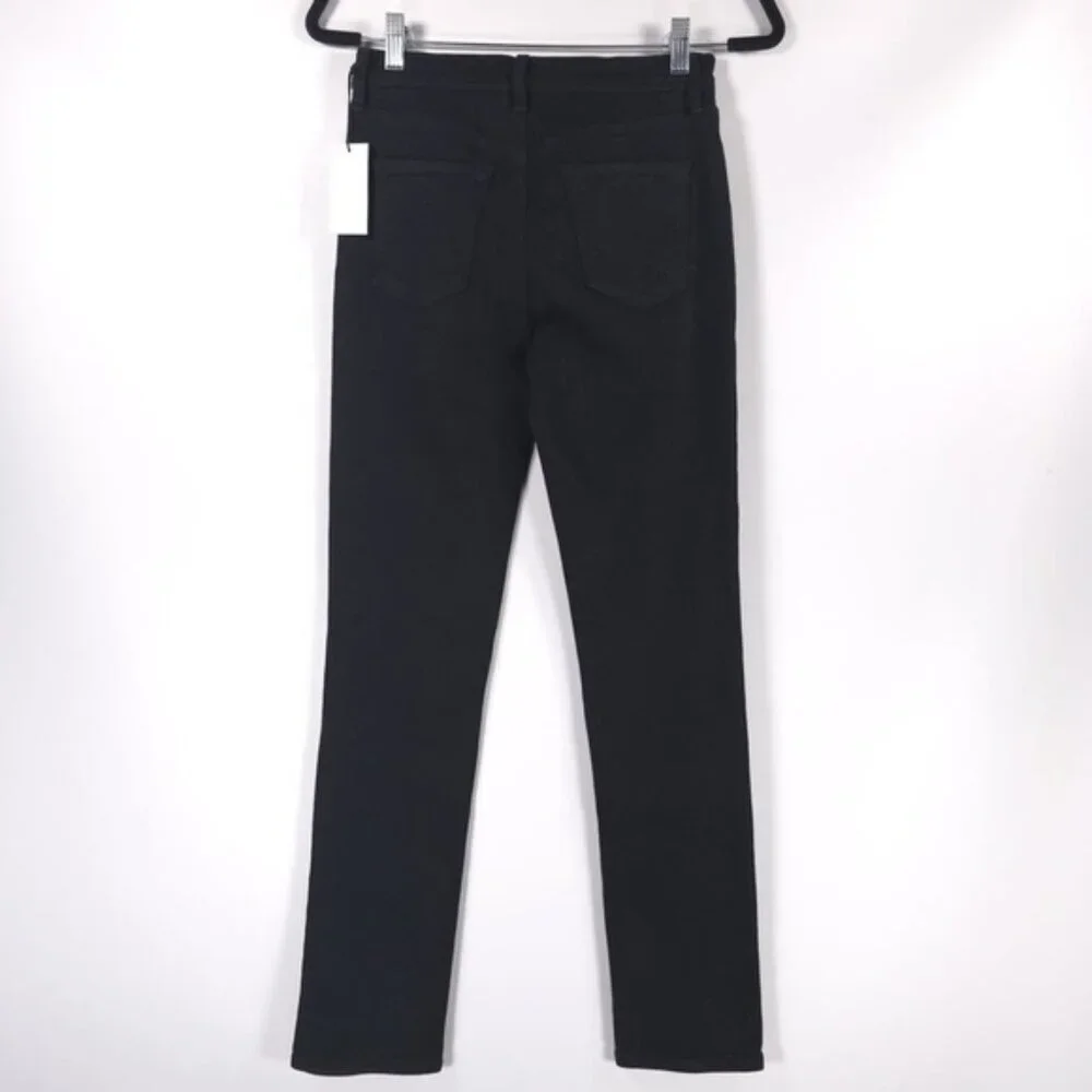 NWT J BRAND RUBY 30 HIGH RISE CIGARETTE CRYSTAL BLACK‎ Jeans USA🇺🇸MADE Size 26